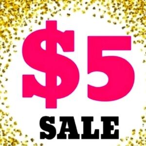 $5 Sale starts!!!! First posh show 💓